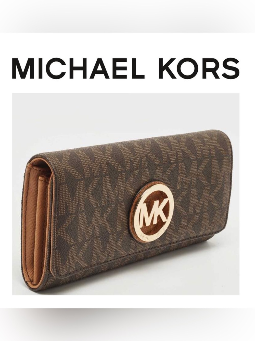 Michael Kors Fulton Flap Continental Wallet